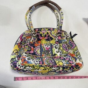 Vera Bradley Large Cotton Purse In Retired Rio Print Shoulder Bag